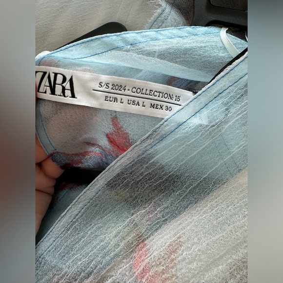 Limited Edition Zara Mixed Printed Dress - Picture 9 of 10